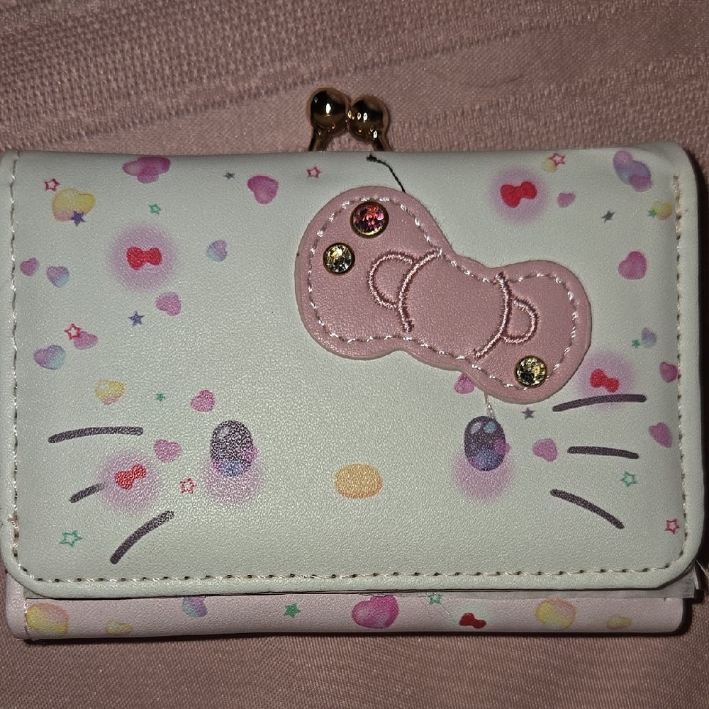 Hello Kitty Pink Backpack and Wallet - Picture 9 of 16
